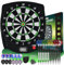 CyeeLife Elektronisch Dartscheibe mit Dartpfeile Set und Zubehör,Batterie/Adapter/deutsch-English,ZD01J