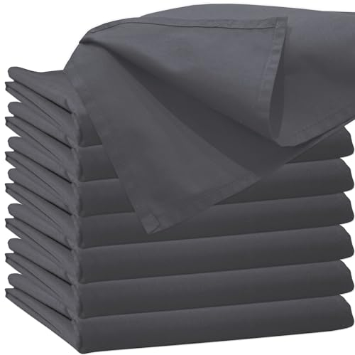 Glatte Bettlaken ohne Gummizug Bettlaken 100 x 200 cm Anthrazit Uni Baumwolle Einfache Klassische Hotel Bettücher ohne Spanngummi Laken Leintuch Haushaltstuch Doppelbett Singles Einzelbett