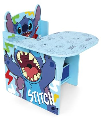 ARDITEX Chair-Desk with Textile Container (52x60x50 cm) Lilo & Stitch Wood