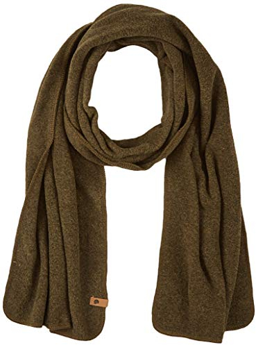 Fjällräven Lappland Fleece Schal, Grün (Dark Olive 633), (Herstellergröße: One Size)