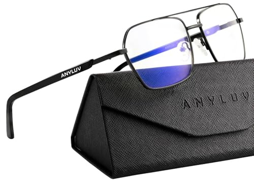 ANYLUV Blue Light Glasses Men/Women, Blue Light Blocking Glasses, Computer Screen Blocker Eyes Protection Glasses