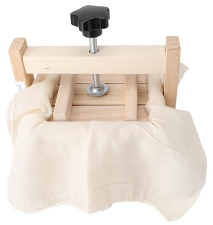 Kit per Tofu Stampo per Pressa per Tofu in Legno Stampo per Pressa per Formaggio Stampo per Pressatura per Tofu Maker per la Casa (Tipo 2 (5,1 X 5,1 X 3,5 pollici))