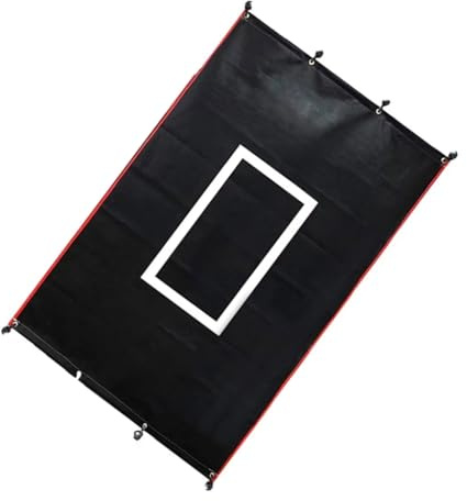 ECVGHD Baseball Pitching Backstop Batting Cage Backstop Softboll Pitching Mål
