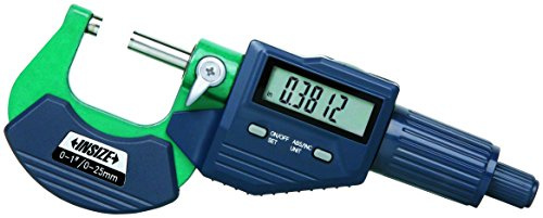 INSIZE 3109-25E Electronic Outside Micrometer, 0-1/0-25 mm