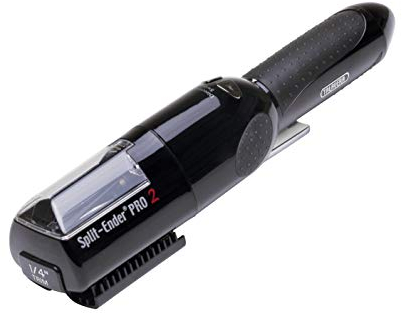 Split Ender Pro 2 Haarbruch-Werkzeug zum Schneiden von Spliss-Entferner, Haarschneidemaschine für trockene, beschädigte, spröde Spliss-Reparaturbehandlung - Schwarz