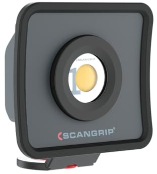 Scangrip NOVA Mini Handstrahler LED Flutlicht Smart Grip 4-in-1 System Kompakt Bereitstellung 1000 Lumen, 03.6010