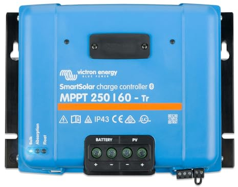 Victron Energy SmartSolar MPPT Tr 250V 60 amp 12/24/36/48-Volt Solar Charge Controller (Bluetooth)