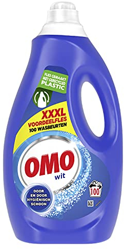 Omo Semi-Konzentrat Weiß Waschmittel - 100 Waschgänge - 1 x 5 Liter