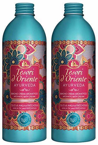 2 x Tesori D 'oriente Ayurveda 500 ml Espuma Espuma baño baño ducha Crema badecreme