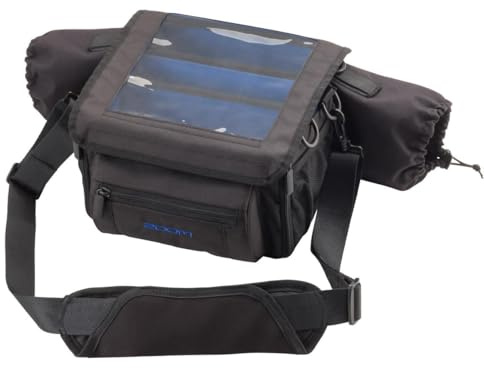 Zoom PCF-8n Production Case for F8n, F8, F4, Multiple Compartments and Pockets, Access to Inputs and Outputs, Protective Screen to Protect From Rain and Dust