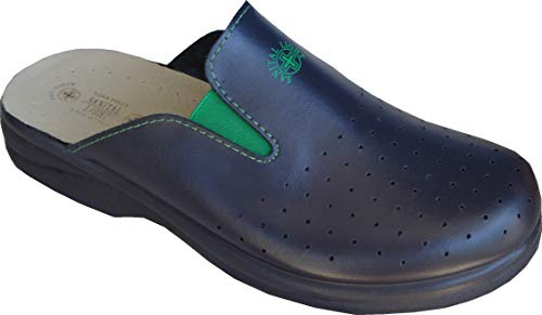 Sanital Light Zapatilla por CASA Hombre IN Cuero 1752