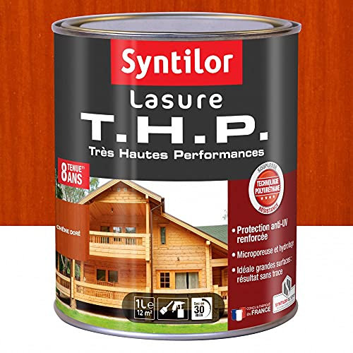 Lasure SYNTILOR Thp 8 ans chêne doré satiné 1 l
