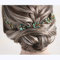 Flayem Hochzeit Haarschmuck Grün Braut Kopfschmuck Kristall Leaf