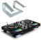 Hercules DJControl Inpulse 500 2-Deck DJ Controller Set + Keepdrum Laptop Stand Silver
