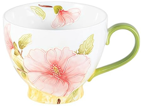 Jaamyears Coppe da brodo, 500 ml, con manici, tazza per zuppa per microonde, per colazione, latte, dessert, farina d'avena