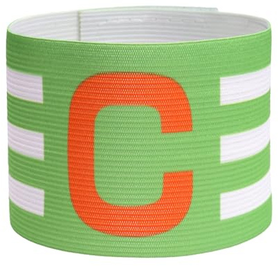 Generico Bandeau de bras pour capitaine de football, bandeaux pour capitaine de football | Bandes de football | pour joueurs réglables anti-chute, pour les matchs d'élastiques pour capitaine pour