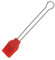 Westmark Brat- und Backpinsel, Länge: 20 cm, Silikon/Rostfreier Edelstahl, Silicone, Rot/Silber, 15432270