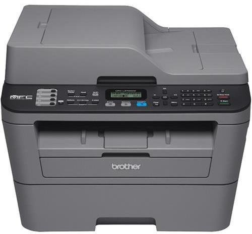 Brother MFC-L2700DW Laser Multifunction Printer - Monochrome - Plain Paper Print - Desktop - Copier/Fax/Printer/Scanner - 27 ppm Mono Print - 2400 x 600 dpi Print - 27 cpm Mono Copy LCD - 600 dpi