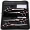 7 4PCS Professional Pet Hairdressing Scissors Kit Goldgriffschere Professional Pet Grooming Hairdressing Shear Scissors Set