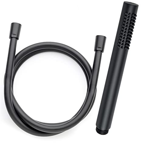 VIGOUR SET Stabhandbrause individual 3.2 1-strahlig inkl. Brauseschlauch 160 cm schwarz matt