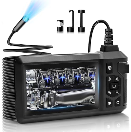 Endoskopkamera mit Licht 20M,Endoskop-Kamera Kein WLAN Erforderlich 1080P HD Bildschirm Inspektionskamera IP67 Wasserdicht Flexible Endoskop-Kamera,Industrie Endoskop Rohrkamera Kanalkamera