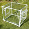 Mini serra rimovibile per interni/esterni, telaio in PVC e pellicola in PE, piccola serra per piante, protezione portatile per piante (50 x 40 x 40 cm)