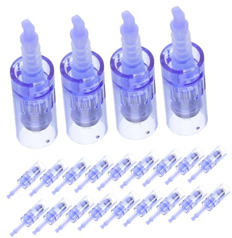 SAFIGLE Dispositif À Micro-aiguilles 30 Pièces : Aiguille De Remplacement Pour Stylo À Micro-aiguilles Électrique, Outils De Soins De La Peau Indolores Pour Une Utilisation En Salon À