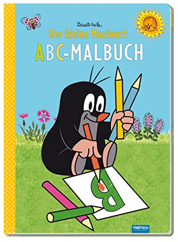 Trötsch Der kleine Maulwurf Malbuch ABC-Malbuch: Beschäftigungsbuch Ausmalbuch Malbuch