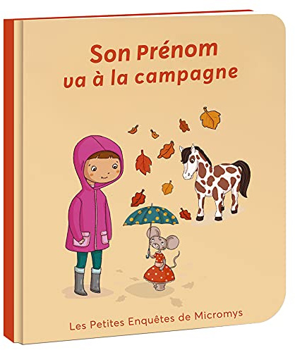 LES ENFANTS ROY - Libro per bambini - Libro personalizzato con nome - Idea regalo - Va in campagna - da 2 a 4 anni - 22 pagine