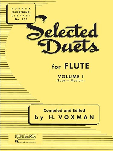 SELECTED DUETS FLUTE VOL 1: Volume 1 - Easy to Medium