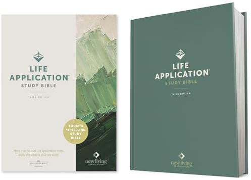 NLT Life Application Study Bible, Third Edition (Red Letter, Hardcover) Tyndale NLT Bible with Updated Notes and Features, Full Text New Living Translation