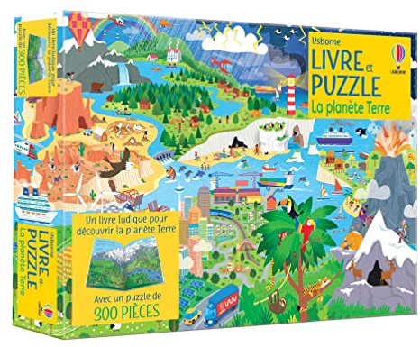 La planète Terre - Coffrets Livre et puzzle