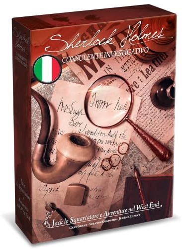 Asmodee – S. HOLMES: JACK LO SQUARTATORE E AVVENTURE NEL WEST END – Gioco