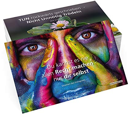 MUTivationsbox 2 - 101 Zitate auf Designerpostkarten für deine Motivation: 101 Zitate auf Designerpostkarten: 101 Impulse für Ihre Motivation (Wenn Sie wüssten, was Sie können)