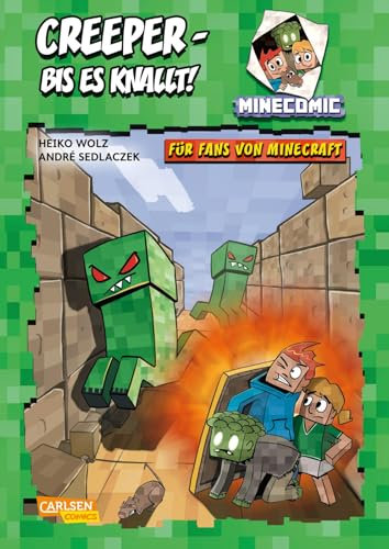 Creeper – bis es knallt!: MINECOMIC 1 | Minecraft-Comic für Leseanfänger*innen ab 8 Jahren