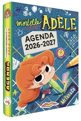 Agenda Scolaire Mortelle Adèle 2026-2027