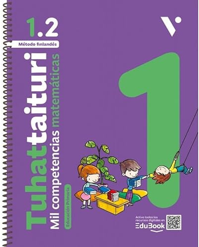 Tuhattaituri 1.2 Matemáticas. Libro y fichas. Nueva Edición