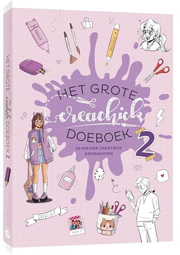 Het grote CreaChick doeboek 2: 50 nieuwe creatieve opdrachten