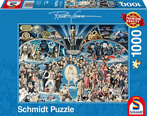 Schmidt | Renato Casaro: Hollywood - 1,000 Pieces | Adult Jigsaw Puzzle | Ages 12+