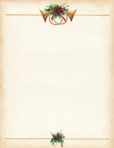 Great Papers! Antique Horns Letterhead, 80 count, 11 x 8.5 (2015050)