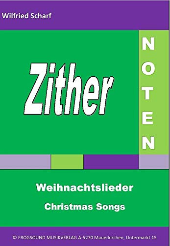 Zither-Noten: Weihnachtslieder/Christmas Songs