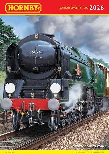 Hornby Catalogo 2026, R8166 Edition Settantadue, Modellini ferroviari e accessori calibro 00, scala 1:76, 171 pagine