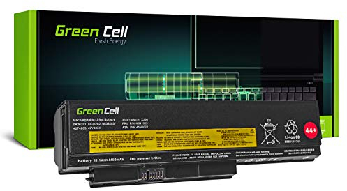 Green Cell® Standard Series 0A36306 0A36307 45N1022 45N1023 45N1026 45N1028 45N1029 45N1175 Battery for Lenovo ThinkPad X230 X230i Laptop (6 Cells 4400mAh 11.1V Black)