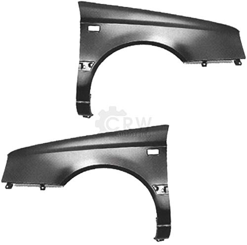 Kotflügel Set Satz für III 3 Bj. 91-95 Blinkerloch eckig ohne Antennenloch