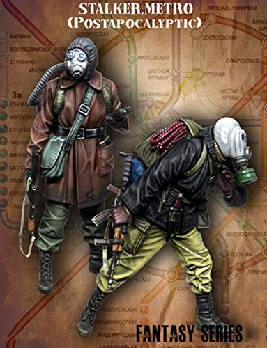 XINGCHANG 1/35 Fantasy Stalker Crew Enthält 2 Resin Model Miniature Gk Unassembly Unpainted