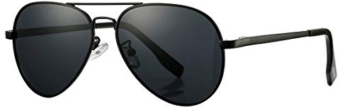 COASION Pilot Polarised Sunglasses for Mens Womens Retro UV400 Protection Vintage Shades for Driving Fishing