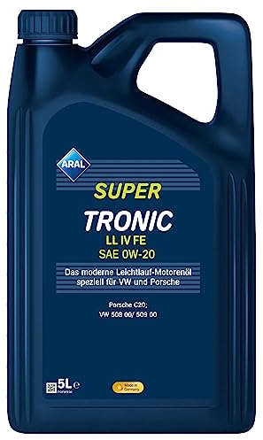 Aral SuperTronic LL IV FE 0W-20 Longlife Motoröl, 5L