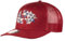SABBOT Aiden Herren Snapback Cap, Damen Cap, Basecap, Outdoor Cap, Kappe mit Baumwolle, Lässiger Stil, Sommermütze, Verstellbarer Verschluss, Atmungsaktive Mesh, Stilvolle Herrenkappe (Bordeaux)