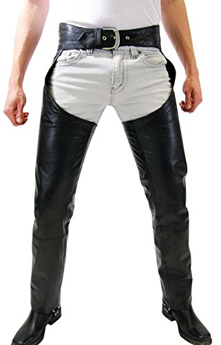 Bockle Lederchaps Lederhose Lederjeans 1991 Chaps, Size: W33/L34