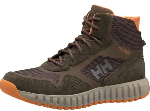 Helly-Hansen Men's Monashee ULLR HT Winter Boot, 707 Espresso/Marmelade/Aluminium, 9